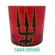 Copo Exu Vermelho Garfo (Whisky)