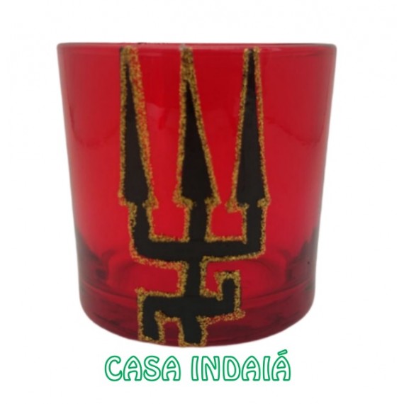 Copo Exu Vermelho Garfo (Whisky)